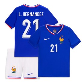 Tenue Enfant France L. Hernandez 21 Domicile UEFA Euro 2024 (+ Short)